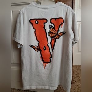 VLONE x Juice Wrld “Legends Never Die” Butterfly T-Shirt Size Medium